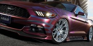 Ford Mustang with TSW Sebring